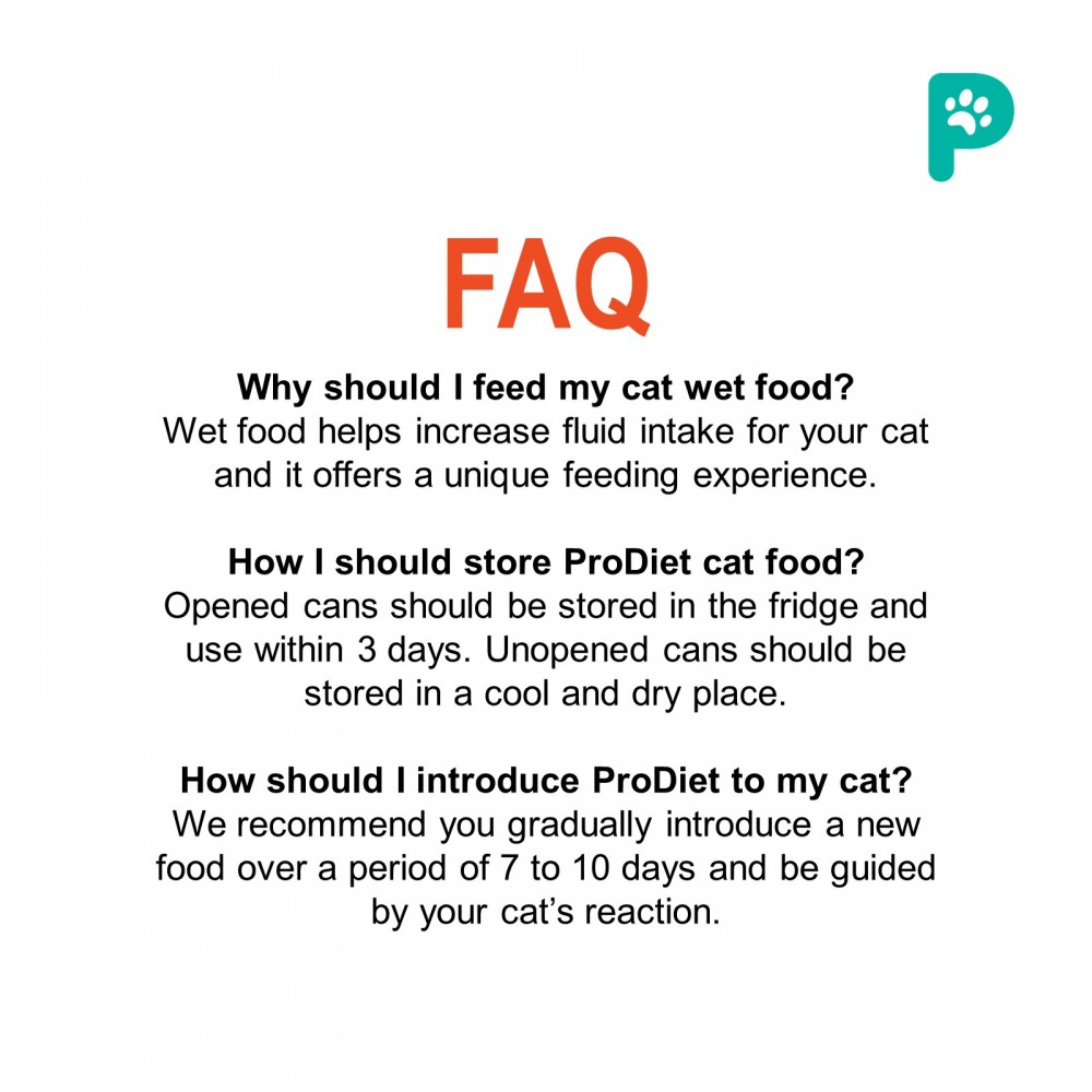 ProDiet Wet Cat Food Ocean Fish 85G 5+1 (Promo Pack)