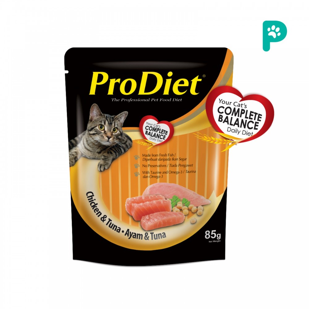 ProDiet 85G Chicken & Tuna Wet Cat Food