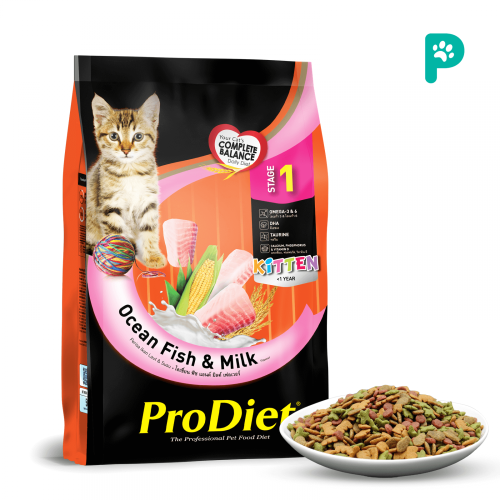 ProDiet 1.4KG Kitten Milky Ocean Fish Dry Food 