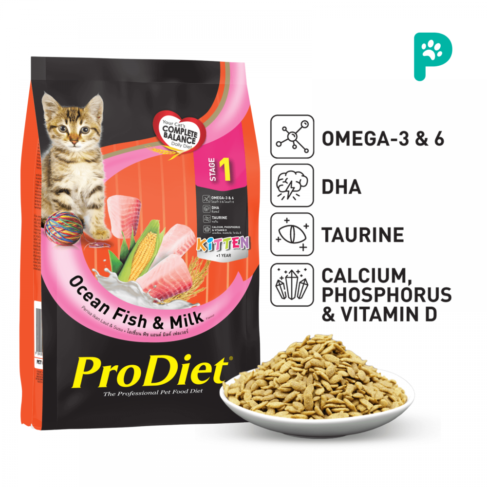 ProDiet 1.4KG Kitten Milky Ocean Fish Dry Food 