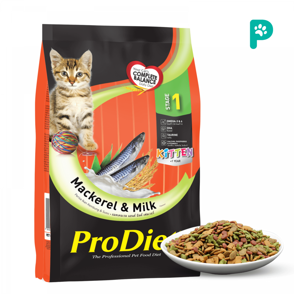 ProDiet 1.4KG Kitten Milky Mackerel Dry Food 