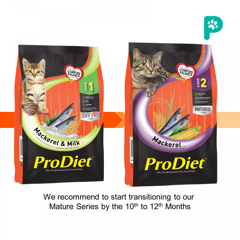 ProDiet 1.4KG Kitten Milky Mackerel Dry Food 