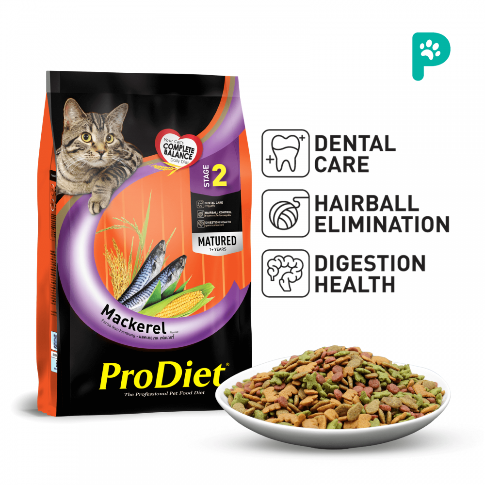 ProDiet 1.5KG Mackerel Dry Cat Food 