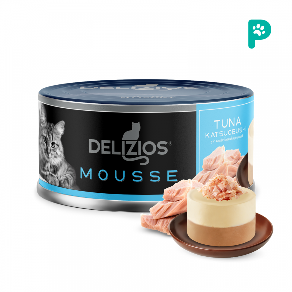 Delizios MSC Cat Mousse 70g Tuna & Katsuobushi